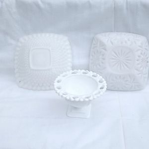 White milk glass, Indiana glass, haze atlas